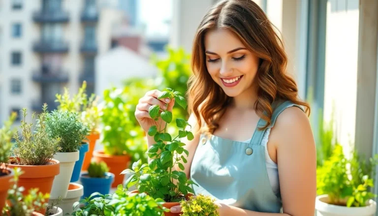 herb container gardening ideas